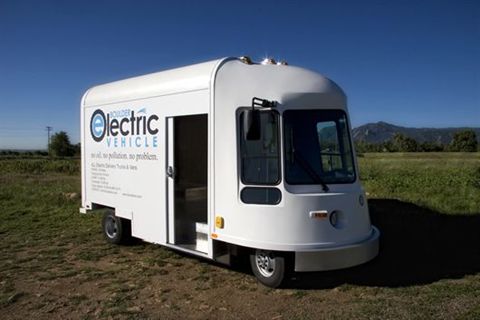 Boulder EV's Electric Delivery Truck.