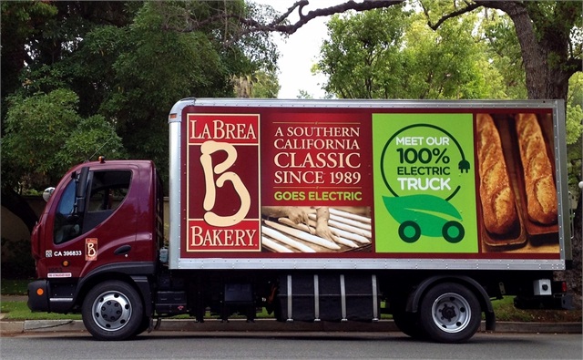 Bakery Delivery Truck