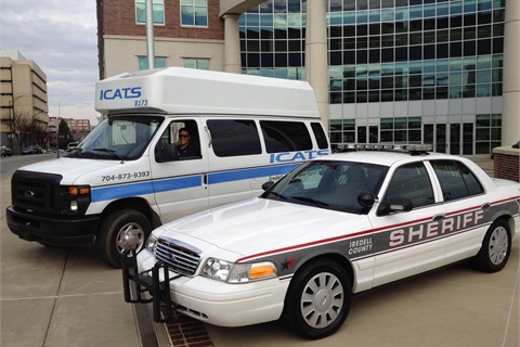 Iredell County vehicles fueled by propane autogas.