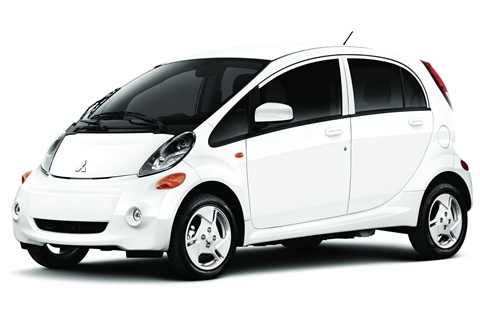 The all-electric Mitsubishi i FE model comes standard with three levels of charging and EPA rating of 126 MPGe city/99 MPGs highway.