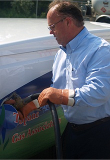 Onsite propane autogas dispensing helps eliminate off-site trips for drivers.
