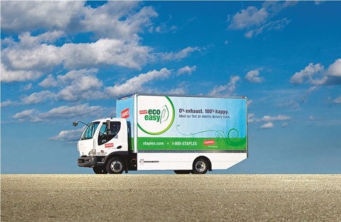Manufactured by Smith Electric Vehicles, the Newton all-electric &shy;medium-duty chassis &shy;offers a range up to 100 miles, top speed of 50 mph, and a payload capacity up to 16,000 lb., ideal for short-range &shy;urban delivery applications.