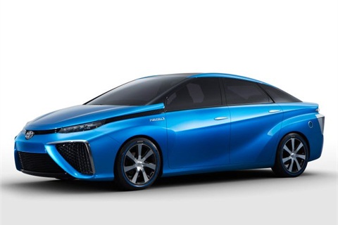 Toyota on Toyota To Debut Concept Fuel Cell Vehicle In Jan    Green Fleet