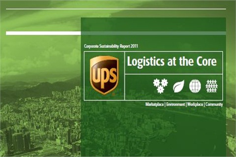 To access the new report, go to&nbsp;www.ups.com/sustainability