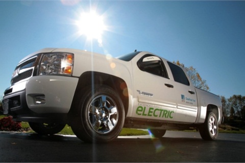Production of VIA&rsquo;s eREV Pickup Truck is scheduled to begin in 2012.