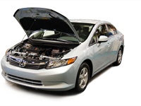 
he Honda Civic Natural Gas had its second official debut at the 2011 Green Fleet Conference in October. Formerly known as the Civic GX, the new, fourth-generation model is a dedicated compressed natural gas vehicle.
